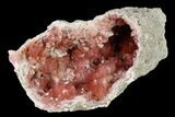 Beautiful, Pink Amethyst Geode Half - Argentina #170178-1